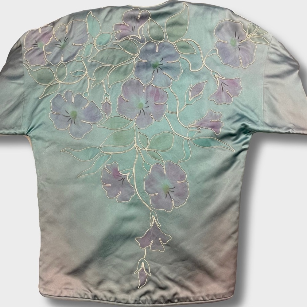 Ulla Maija Maki Silk Hand Painted Kimono - Picture 8 of 16